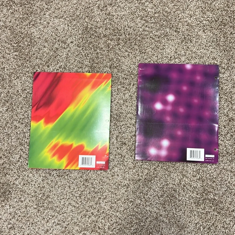 2 Ozbourne Family They Are All Crazy Vintage 2002 Notebook Binder Trapper Keeper